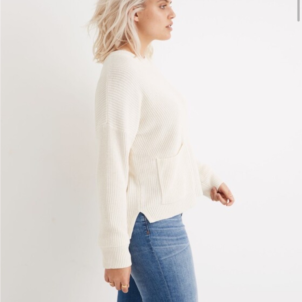 Madewell Patch Pocket Pullover Sweater